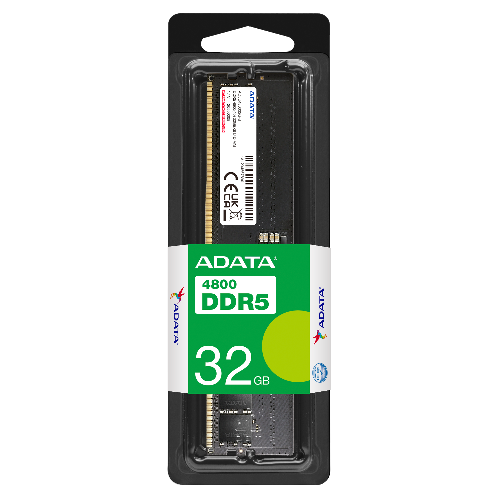 32GB (4800MHz) ADATA PREMIER DIMM MEMORY