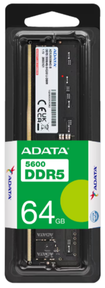 64GB (5600MHz) ADATA PREMIER DIMM MEMORY