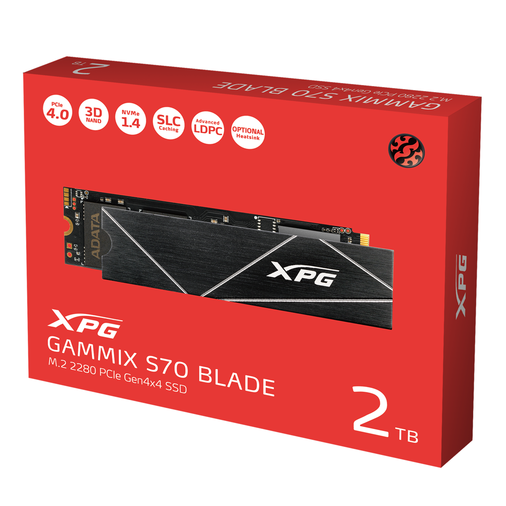2TB ADATA GAMMIX S70 BLADE M.2 SSD