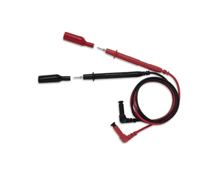 PVC INS TEST LEAD AND CROCODILE CLIPS
