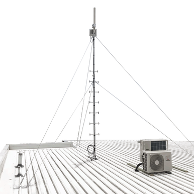 Aluminium Climbable Roof Masts 60mm