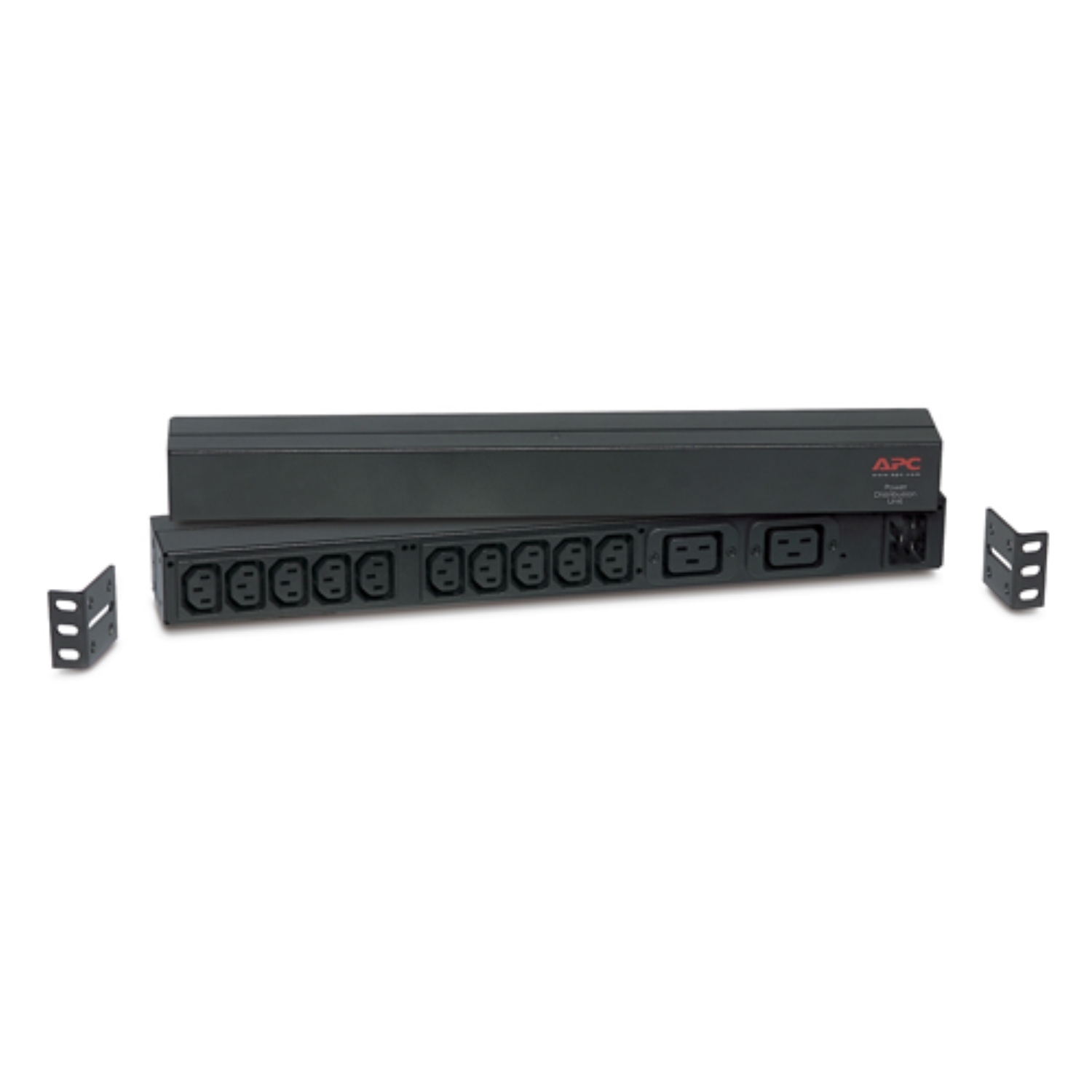APC Basic Rack PDU, 1U, 230V/16A Input, 2x IEC C19 & 10x IEC C13 Outlets
