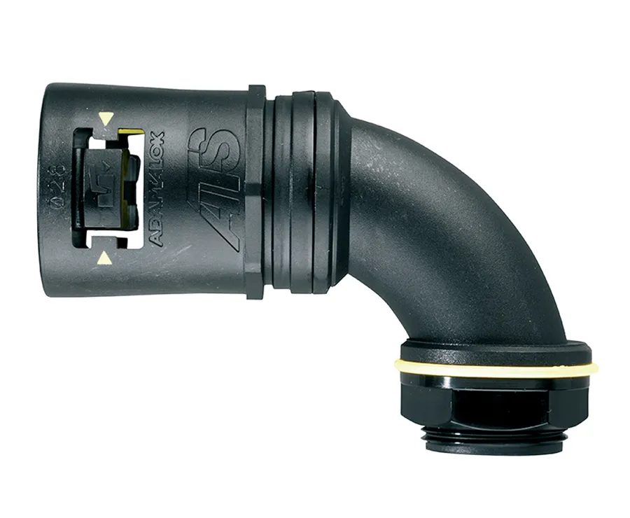 ADAPTALOK 90 DEGREE ELBOW M16-MALE 20MM