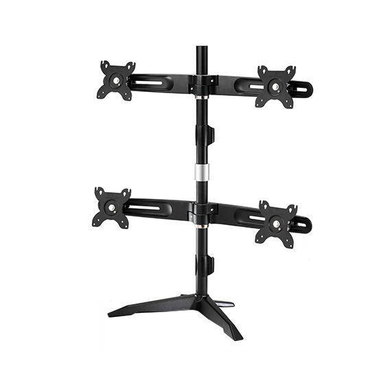 AAVARA DS400 FREESTANDING QUAD MONITOR STAND