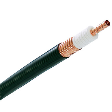CommScope AVA7-50, HELIAX® Andrew Virtual Air™ Coaxial Cable, corrugated copper, 1-5/8 in, black PE jacket - 500m