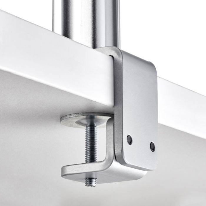 Atdec AWM F-Clamp Desk Fixing - Silver