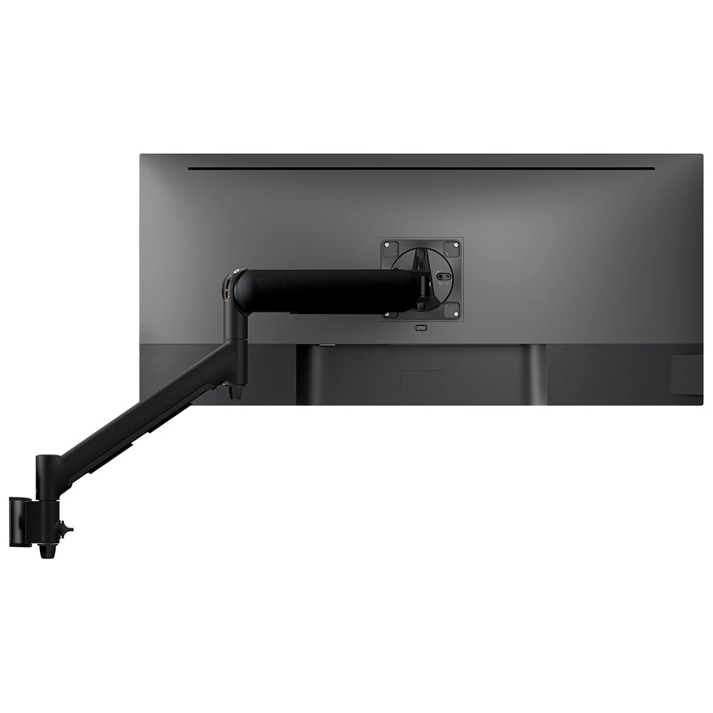 Atdec Single Monitor Dynamic Arm on Wall Channel - Black
