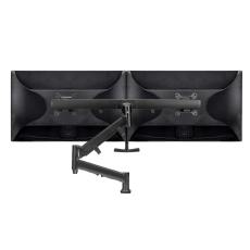 Atdec Dual Monitor Tandem Dynamic Mount - C-Clamp - Black