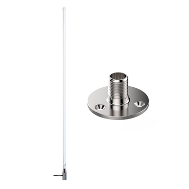 Blackhawk Marine Cellular Antenna 698-2700MHz 7dBi with Stainless Steel Fixed Mount