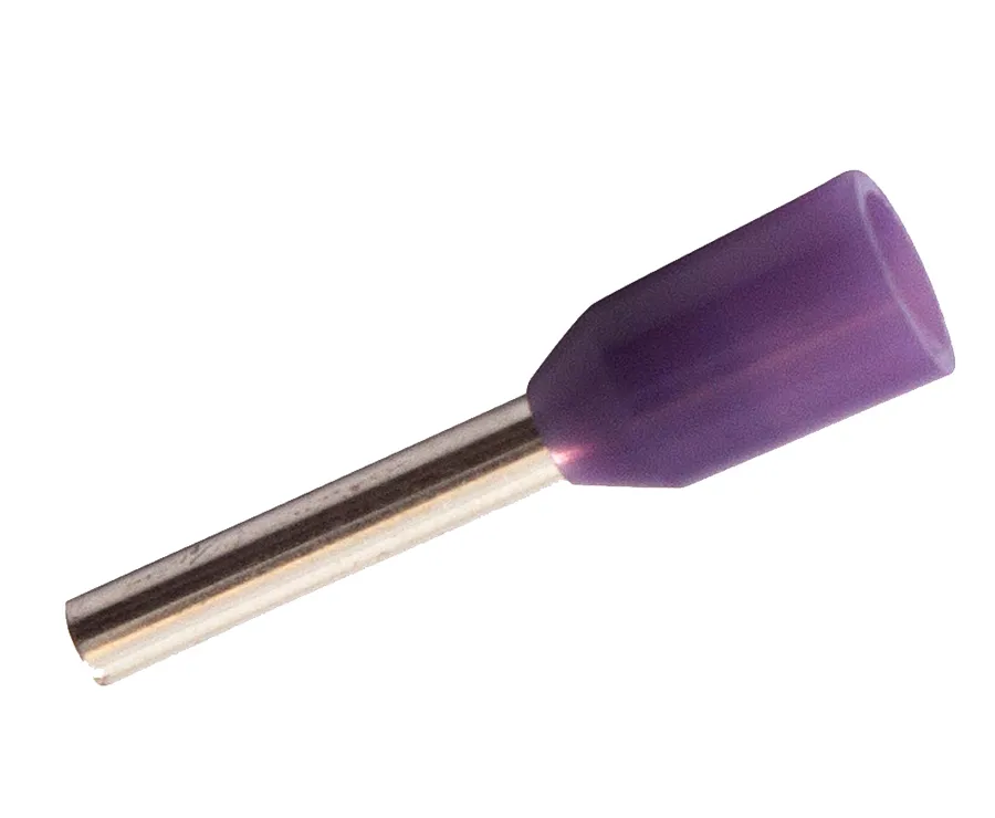 Boot Lace Pin 0.25mm2-Violet HF (pack of 100)