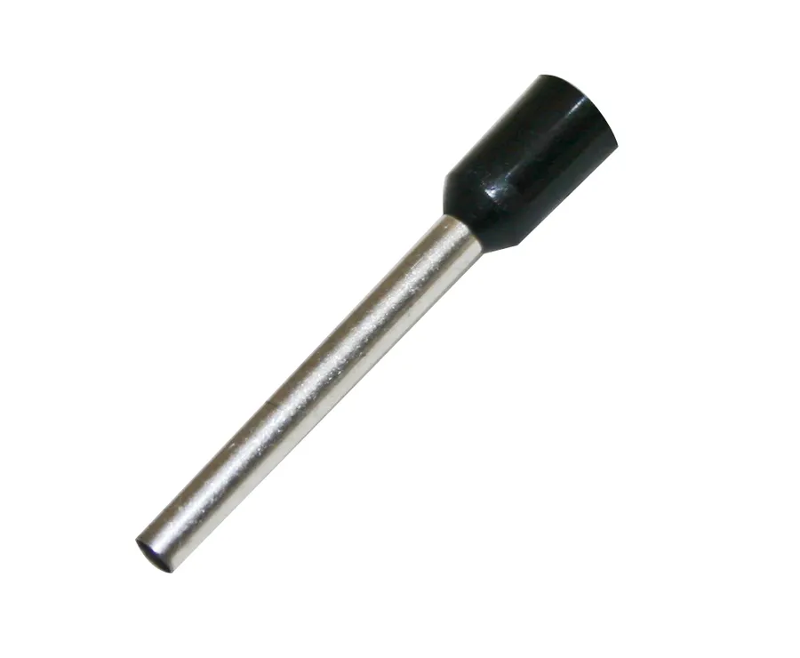 Boot Lace Pin 1.5mm2-Black L18 HF (pack of 100)