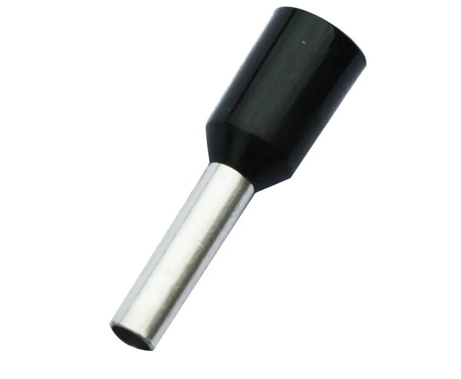 Boot Lace Pin 25mm2-Black L22 HF (pack of 10)