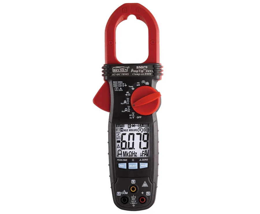 600A AC/DC True RMS Compact Clamp Meter