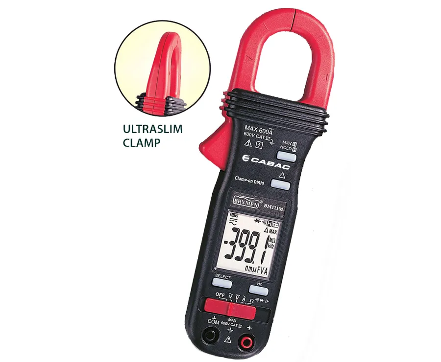 COMPACT DIGITAL CLAMP METER 600A AC