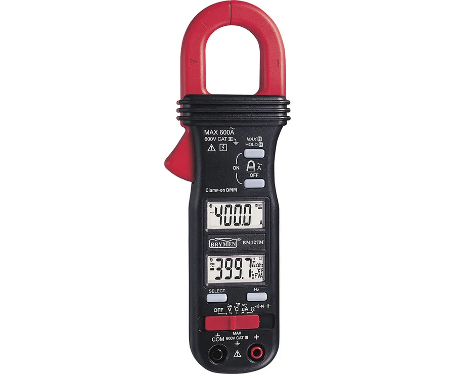 DUAL SCALE CLAMP ON DIGITAL MULTIMETER