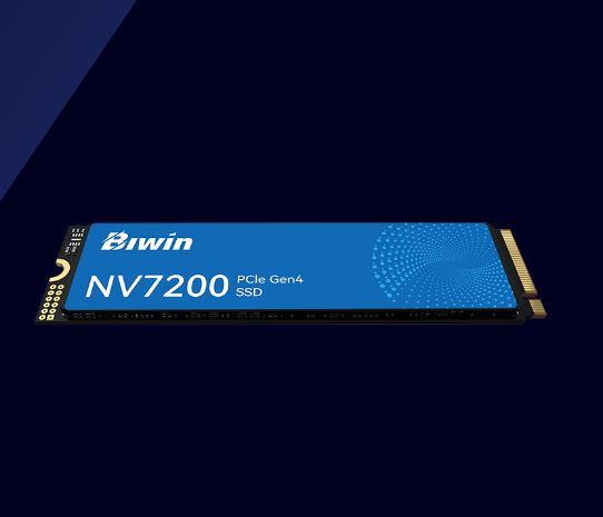 BIWIN NV7200-2TB SSD M.2 NVMe PCIe4.0 Reading speed 7200MB/s Writing speed 6200MB/s BNV720002TB-RGX - 5 Year Warranty