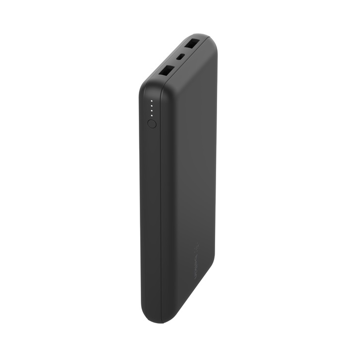 Belkin BoostCharge CCC-Certified 20k mAh Power Bank (Triple-Port)+USB-C to USB-A Cable - Black(BPB012btBK),2xUSB-A,1xUSB-C,$2500 CEW,2 Years Warranty