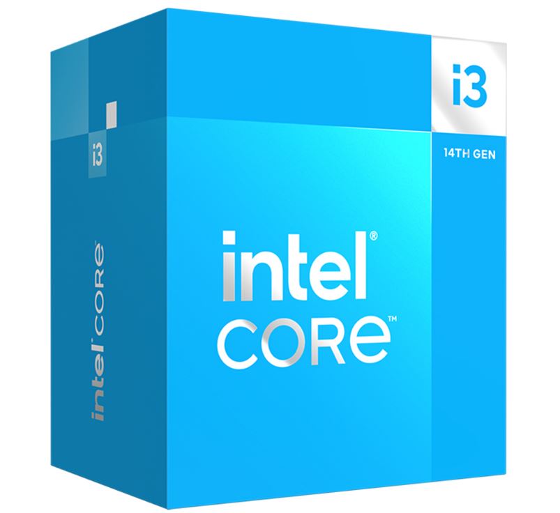 Intel Core i3-14100 CPU 3.5GHz (4.7GHz Turbo) 14th Gen LGA1700 4-Cores 8-Threads 17MB Cache 60W Intel UHD Graphics 730 Retail Raptor Lake with Fan