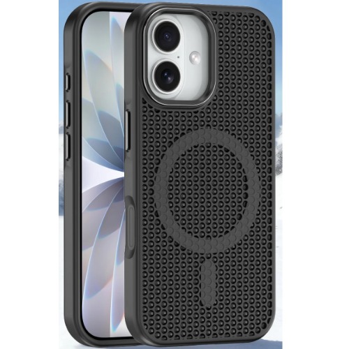 USP Apple iPhone 17 (6.3') Armor 3D Mesh Case with MagSafe Grey - Fragiile Surface, TPU Bumper, Drop Resistance, 5 Years Warranty