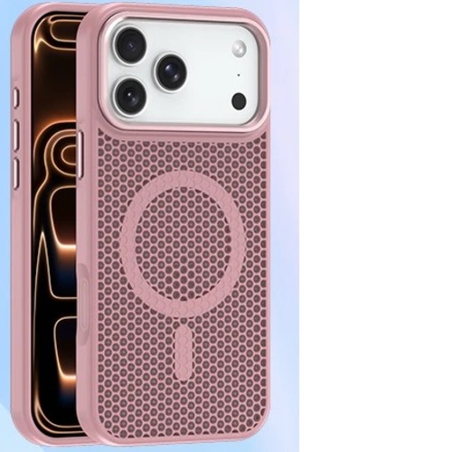 USP Apple iPhone 18 Pro / iPhone 17 Pro (6.3') Armor 3D Mesh Case with MagSafe Pink - TPU Bumper, Drop Resistance, 5 Years Warranty