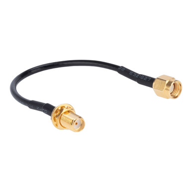 L-100 Patch Cable, RP-SMA Male to SMA Female 15cm