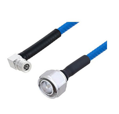 PSF-402 Patch Cable 4.3-10 Male to QMA Male Right Angle 50cm