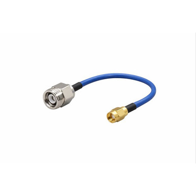 RG-402 Cable Assembly, Blue, N Female to SMA Male