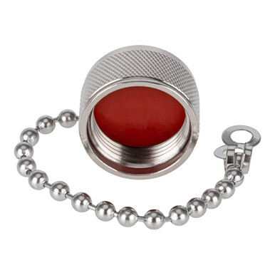 Dust Cap N Male, with Chain
