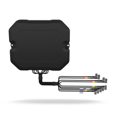 Panorama 4G-5G 4x4 MIMO Case Antenna 1x GPS-GNSS, Right Angle SMA, 0.75m
