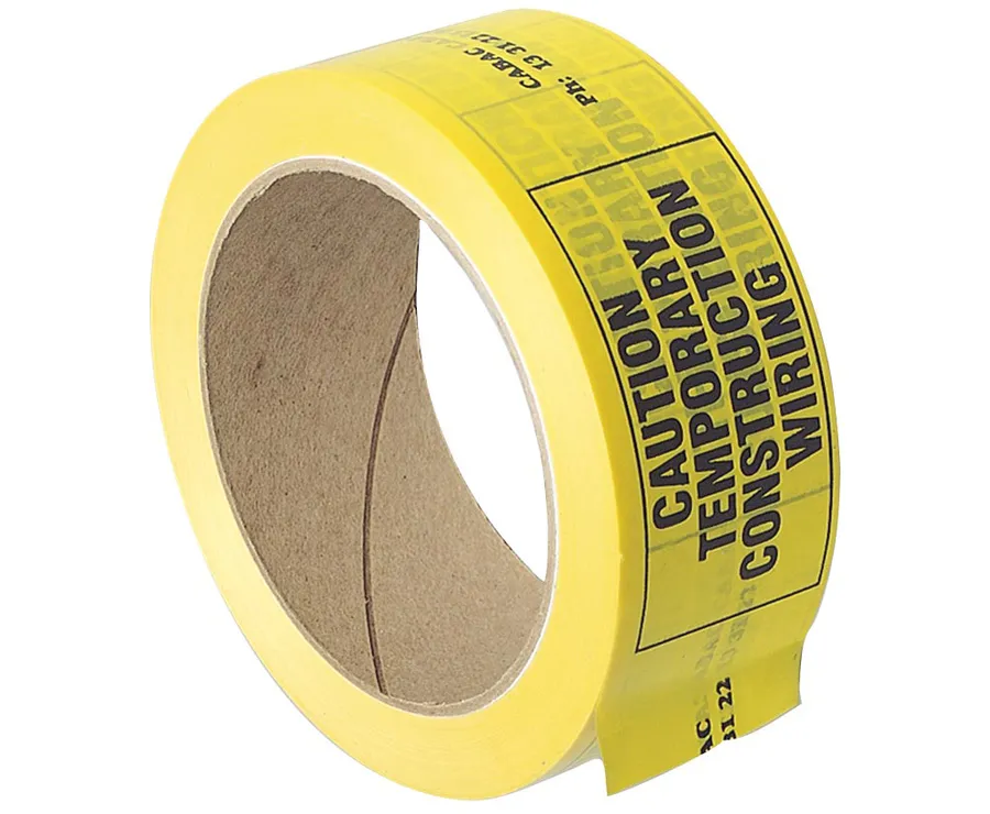 Construction Warning Tape Yellow (roll)