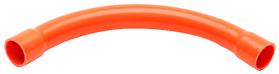 63mm Orange Heavy Duty Sweep Bend