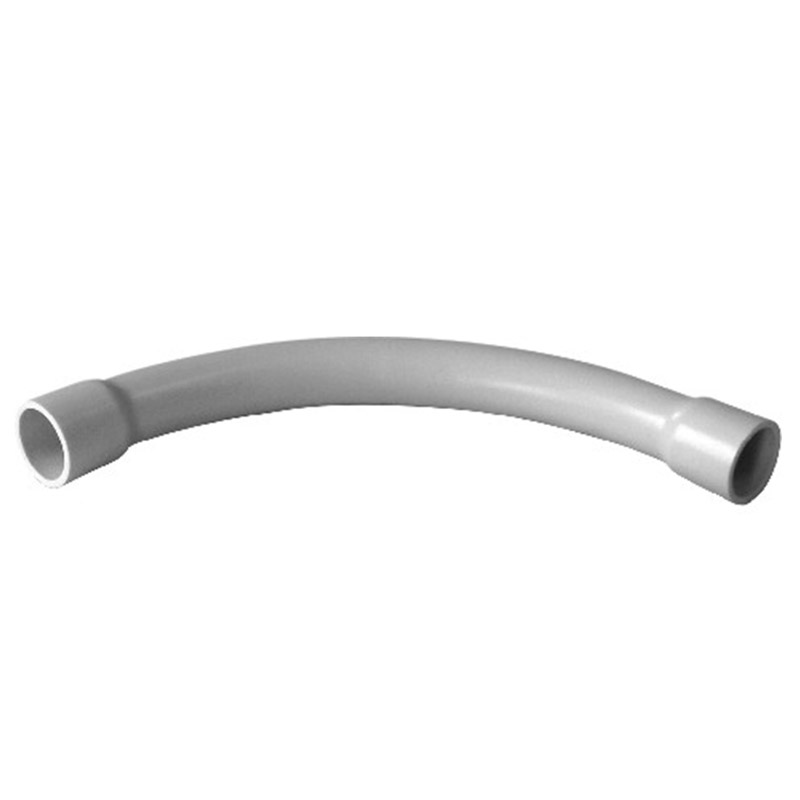 25mm Grey Heavy Duty 90° Sweep Bend