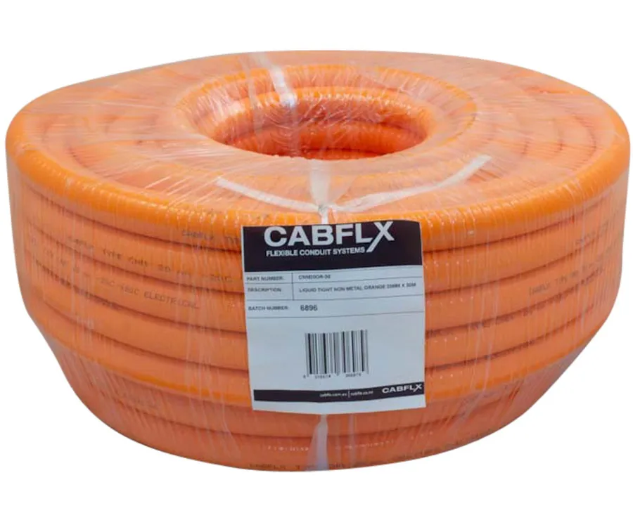 LIQUID TIGHT NON METAL ORANGE 20MM X 30M (roll)