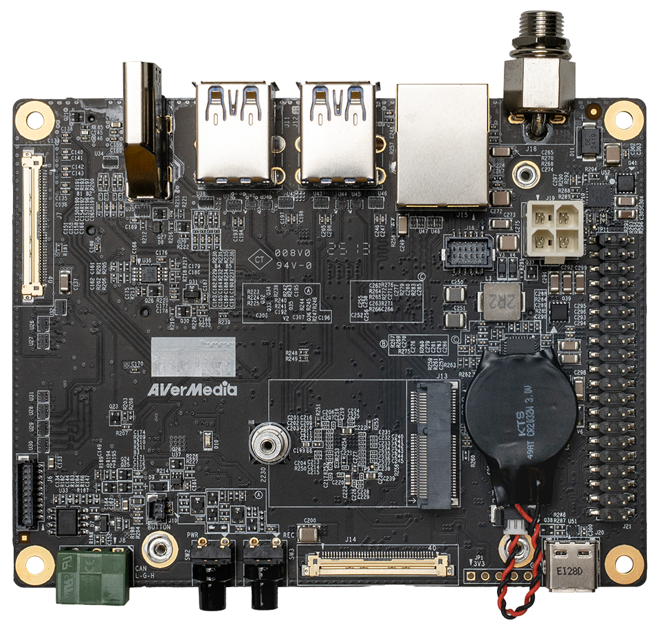 AVerMedia D131S Carrier Board for NVIDIA Jetson AGX Orin Nano & AGX Orin NX