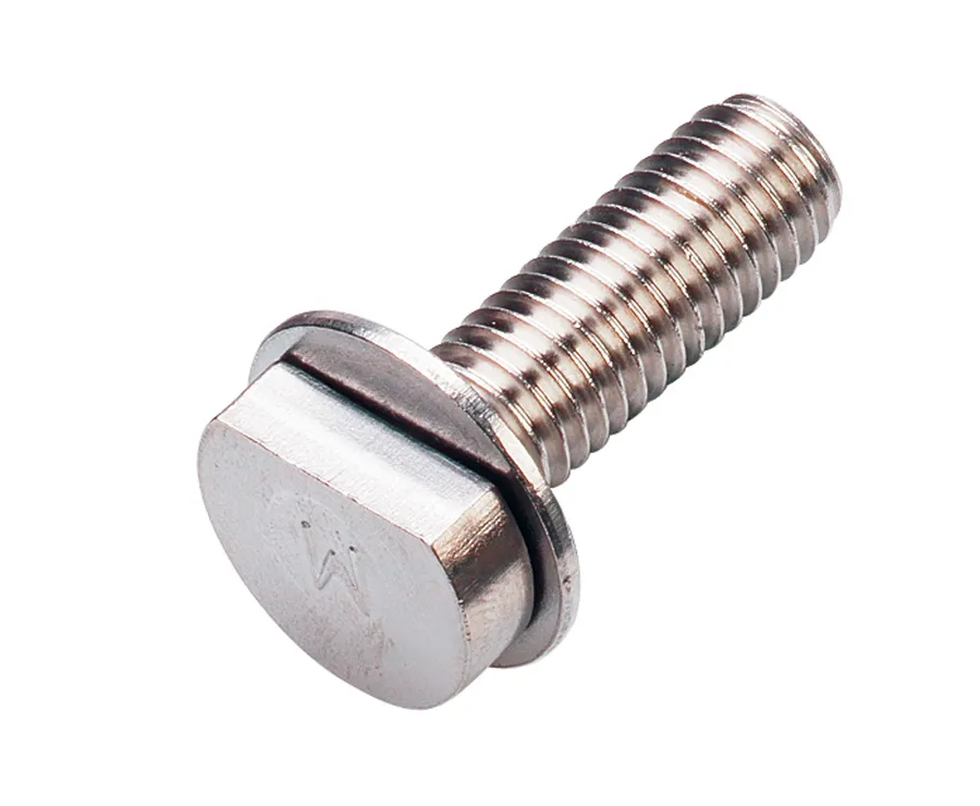 D-Head Bolt Set OF 4 C/W Captive Washer