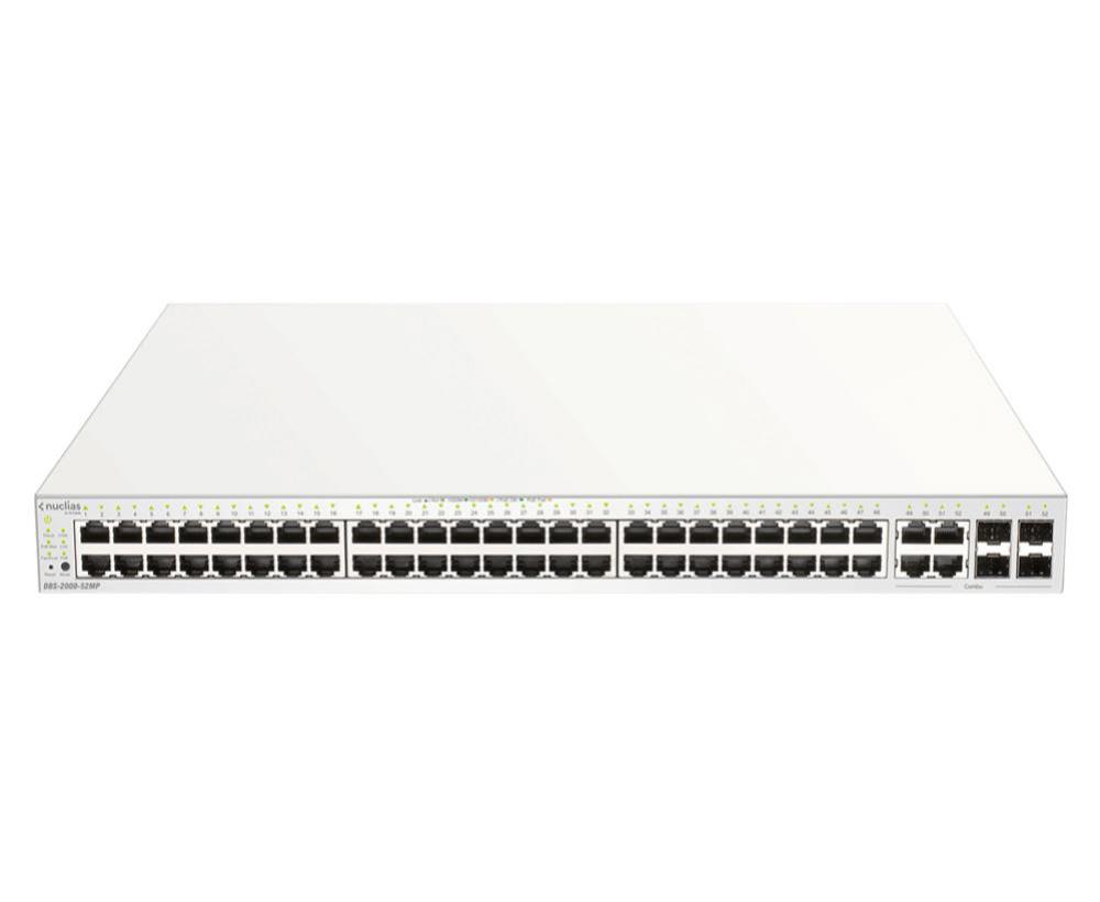 D-Link 52-Port Nuclias Cloud MPoE Switch (box damaged)