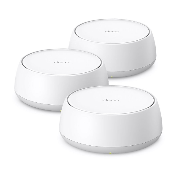 TP-Link Deco BE22(3-pack) BE3600 Whole Home Mesh Wi-Fi 7 System, 688 Mbps at 2.4 GHz + 2882 Mbps at 5 GHz