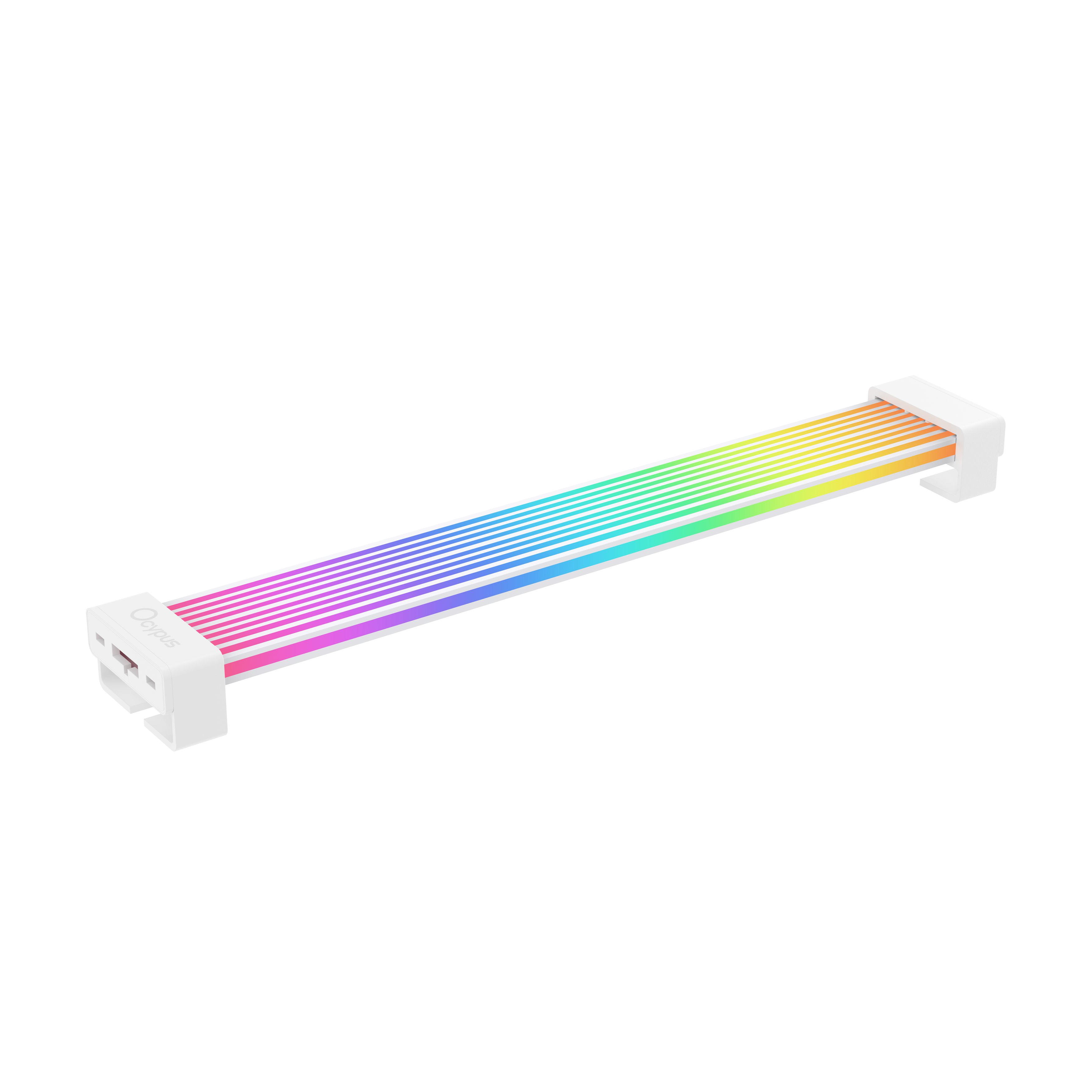 OCYPUS DELTA EK16 WHITE (16-PIN ARGB GPU CABLE COVER)