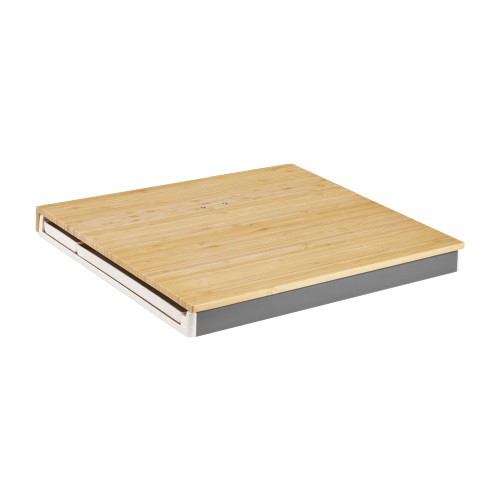 Brateck 2-in-1 Desktop Storage Box, 402x346x36mm, Weight Capacity: 5kg, Removeable Tray: organizes and stores small items (LS)