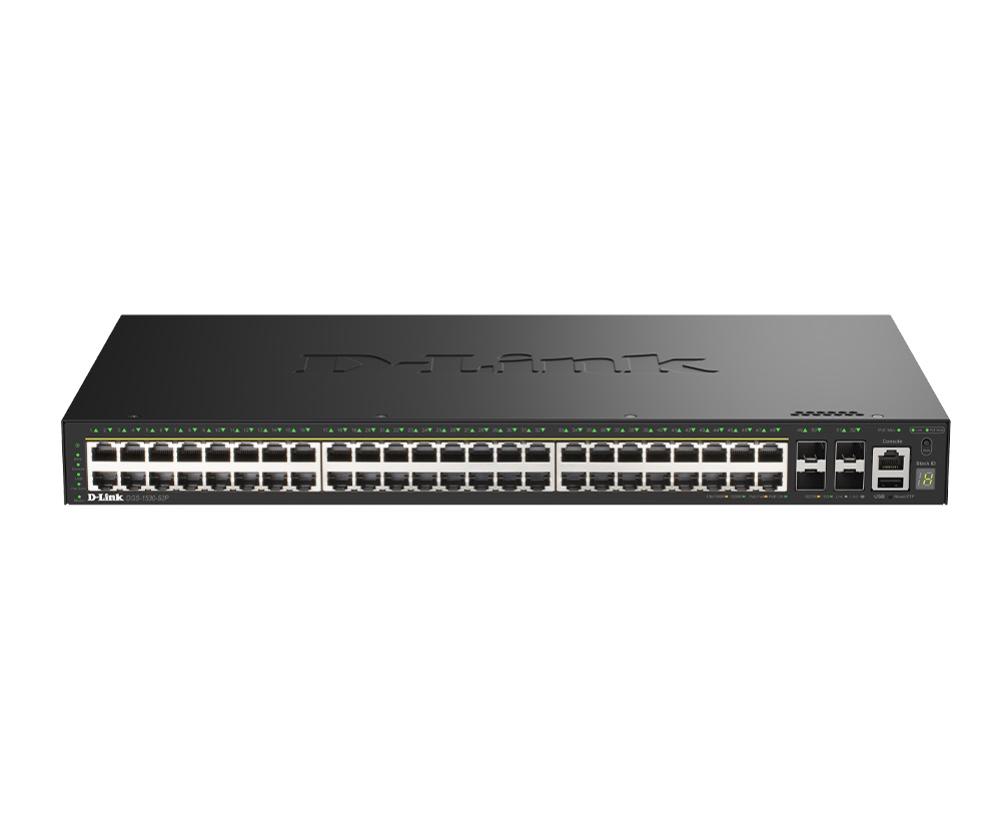 D-Link 52-Port Stackable Smart 370W
