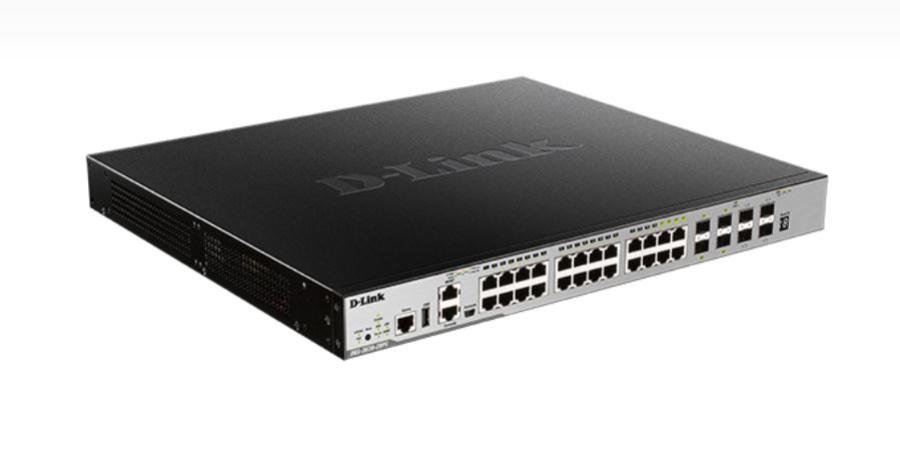D-Link 28-Port Managed Switch BASE-T PoE