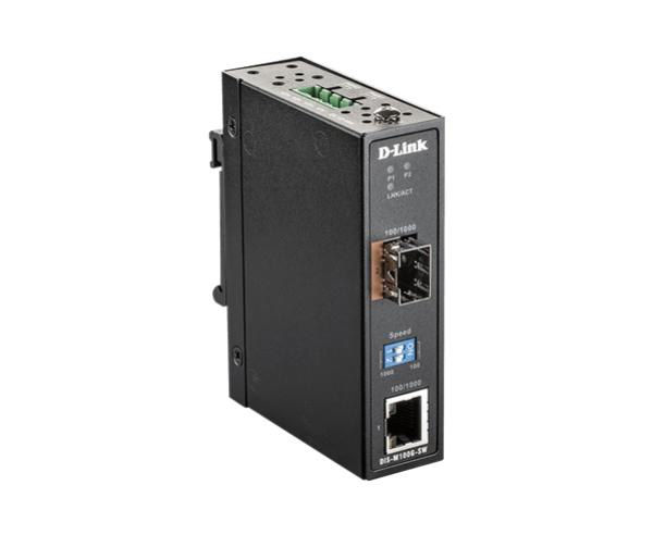D-Link 2-Port Base-T-SFP Media Converter