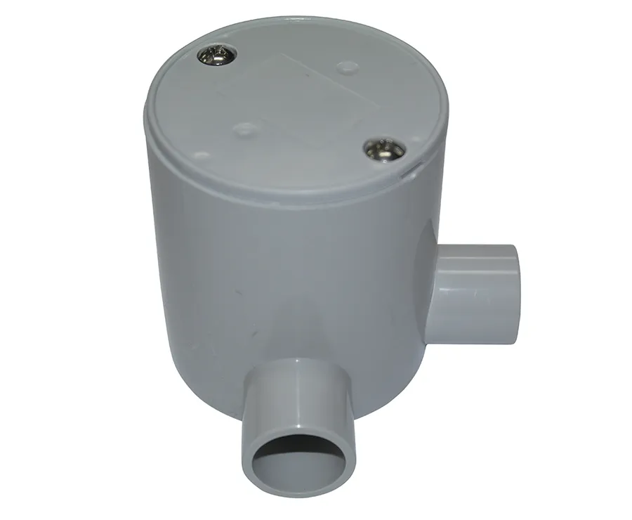 JUNCTION BOX DEEP R/ANGLE WAY ENTRY 25MM (pack of 10)