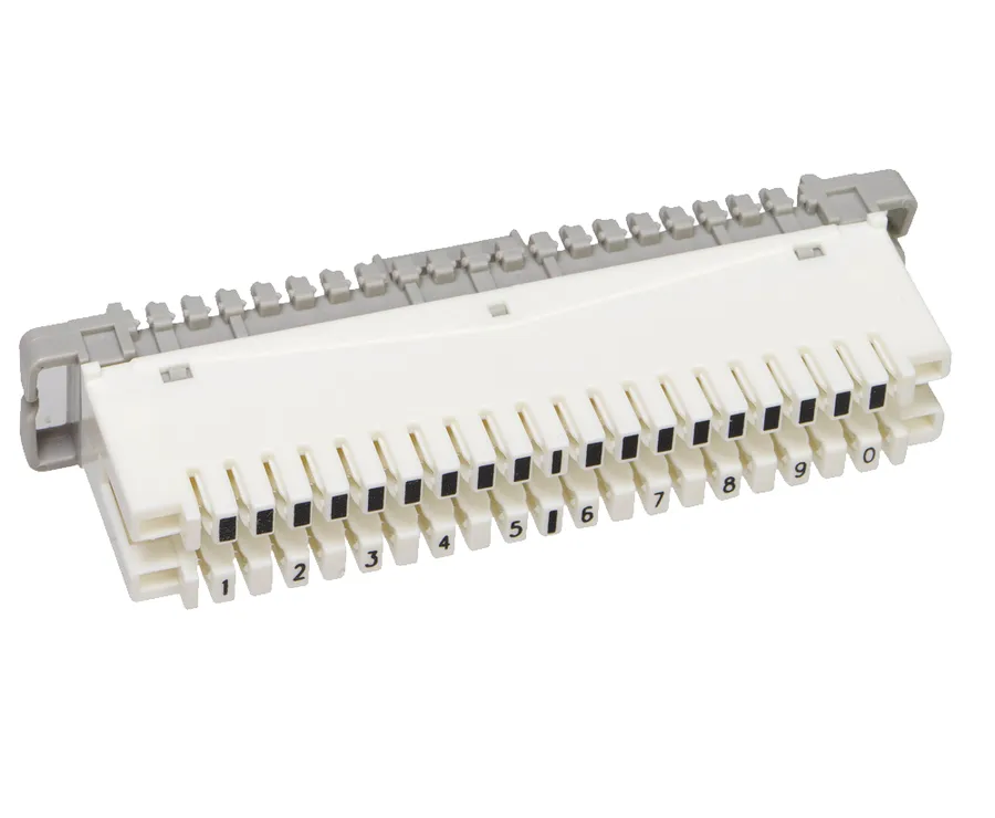 DISCONNECT MODULE 10PR WHITE (pack of 10)