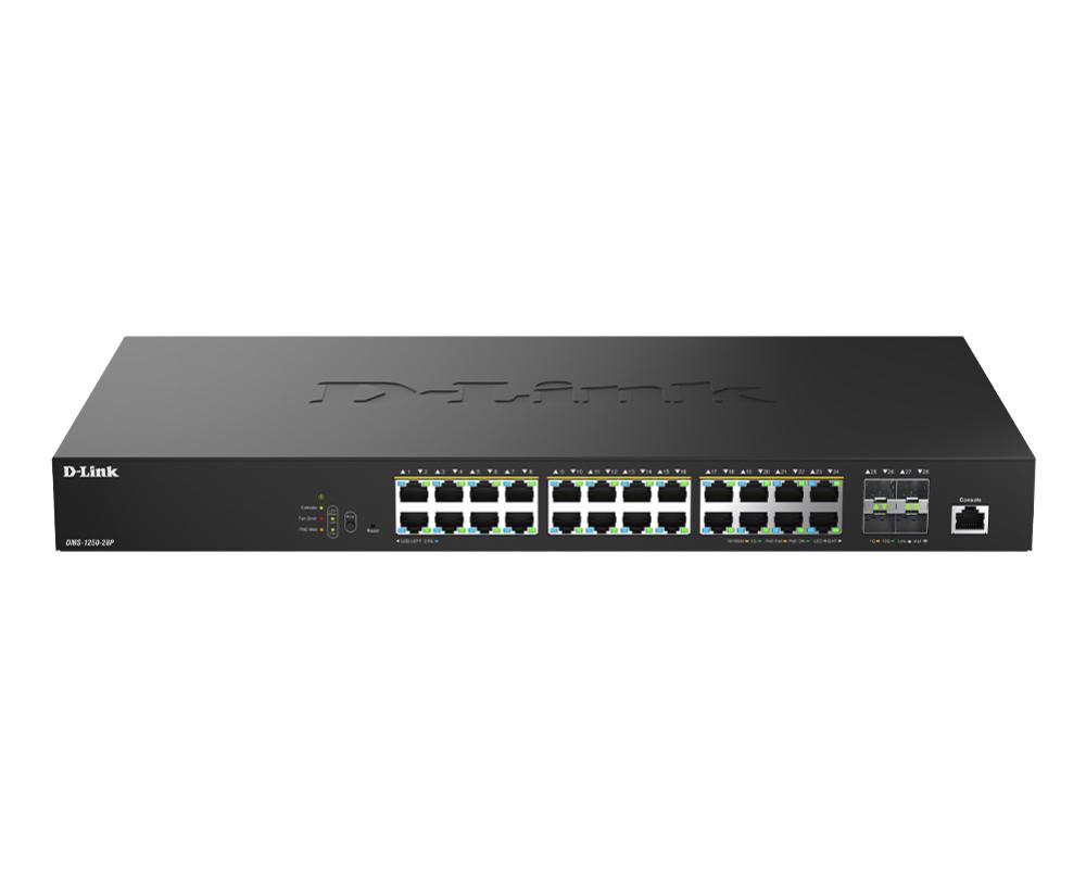 D-Link 28-Port MGigabit Smart POE