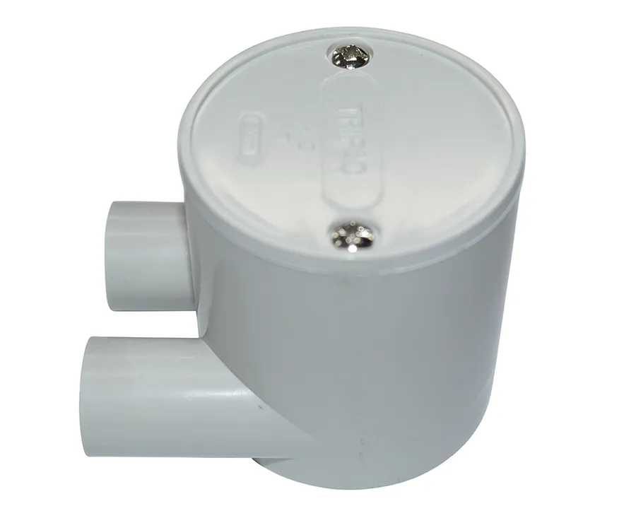 JUNCTION BOX TANG DEEP U WAY ENTRY 25MM (pack of 10)