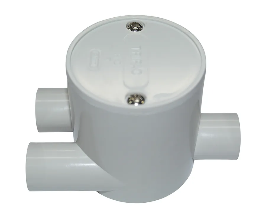 JUNCTION BOX TANG DEEP Y WAY ENTRY 20MM (pack of 10)