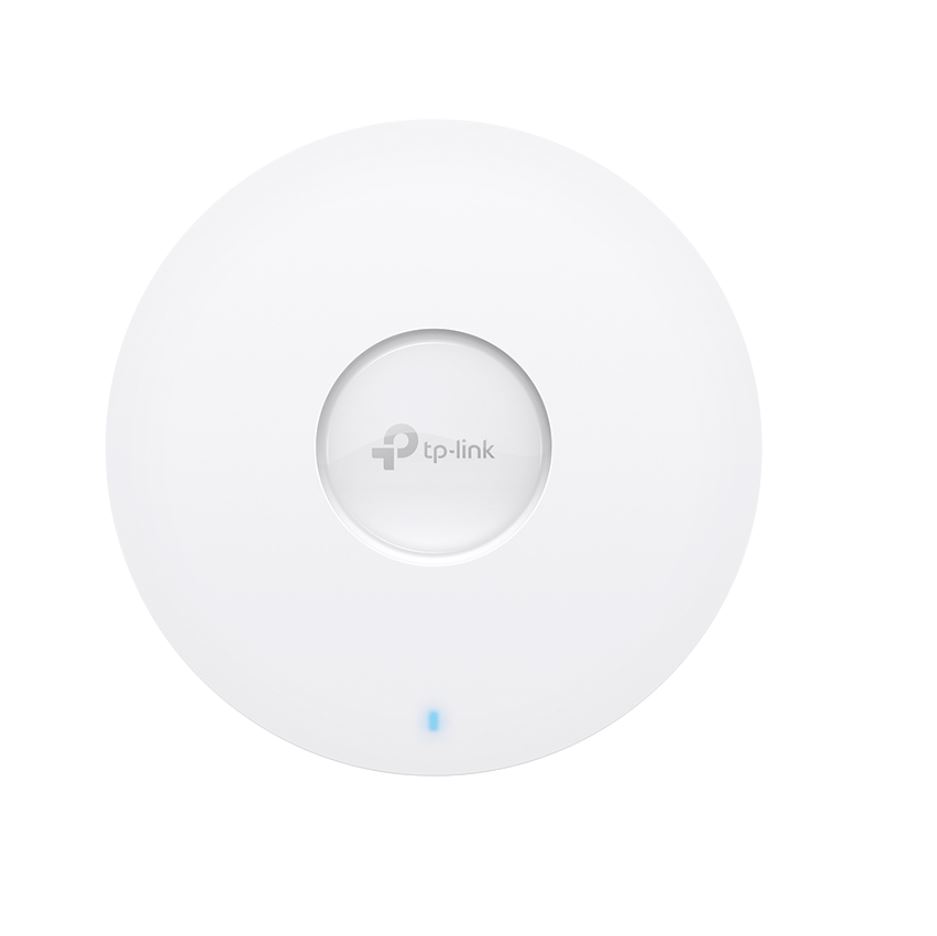 TP-Link EAP613 Omada AX1800 Ceiling Mount WiFi 6 Access Point, 574Mbps at 2.4 GHz + 1201 Mbps at 5 GHz, 2×Internal Antennas, MU-MIMO, Seamless Roami