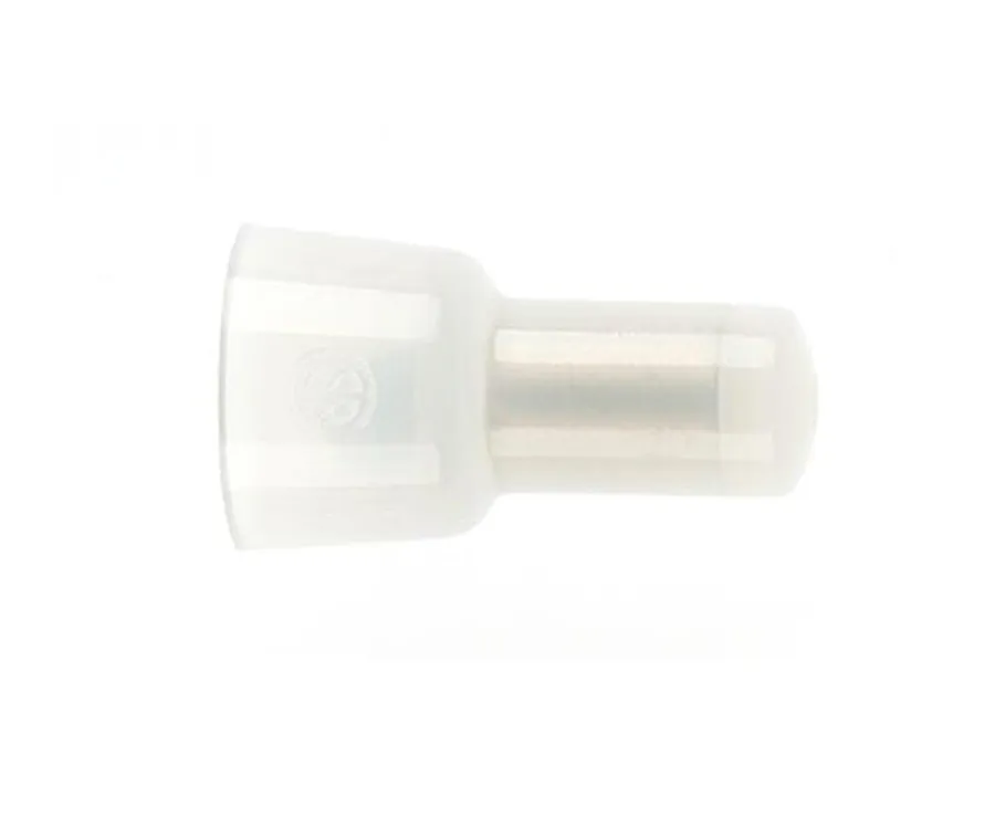 End Connector Insulated White 1.0-3.0mm2 (pack of 50)
