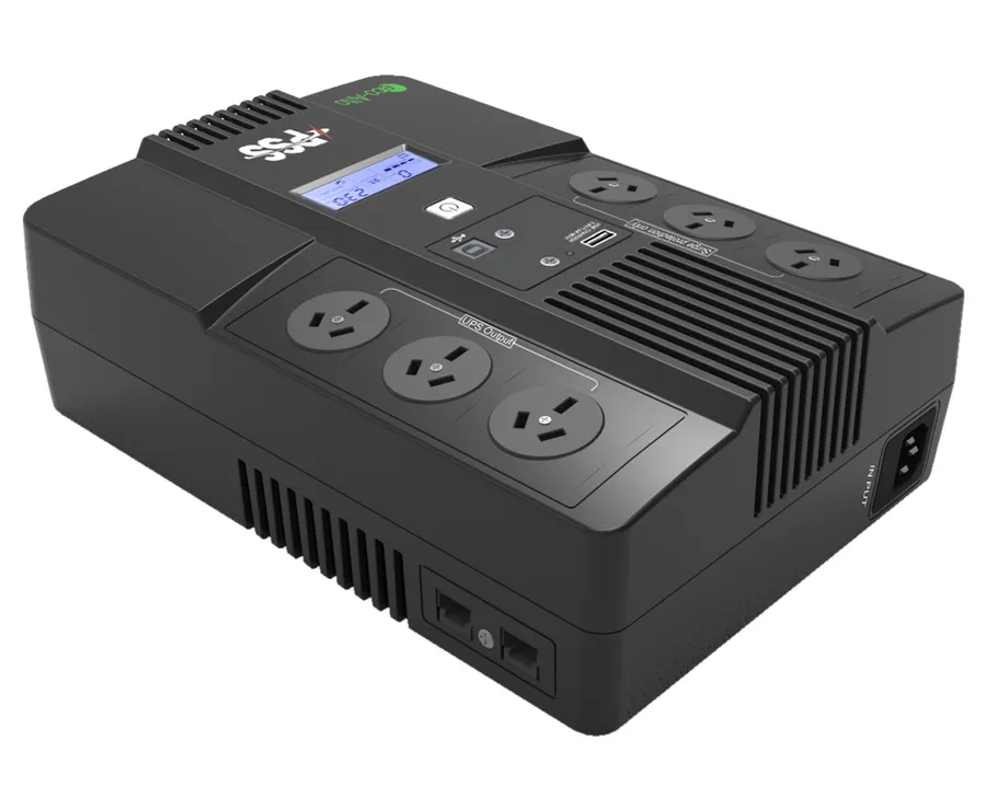 ECO 800VA LINE-INTERACTIVE UPS WITH LCD